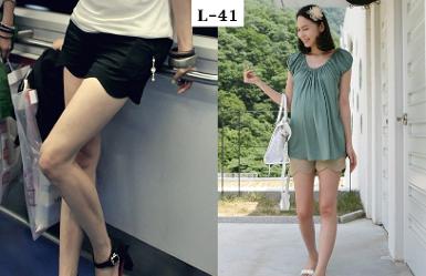 กางเกงคลุมท้องขาสั้น รหัสสินค้า L-41
